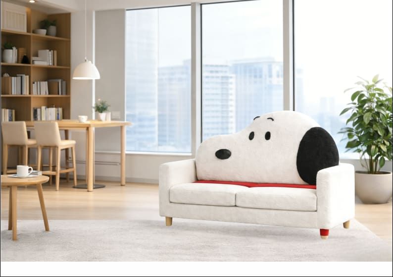 Peanuts™ Snoopy Cushion Sofa — 2 Seater