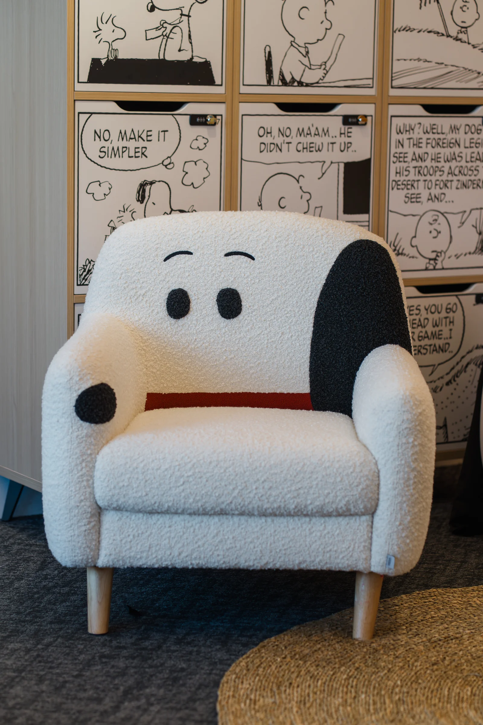 Peanuts™ Snoopy Cushion Sofa — 1 Seater